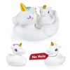 No Hole Bath Toys,Unicorn bath toys for Toddlers 1-3,Soft Unicorn