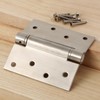 3 Pack Self-Closing Door Hinges 4 inch Spring Hinge 304