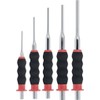 KS Tools 156.023 Pin Punch-Set, Cylindrical Shaft, 5 Pieces