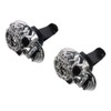 2 Pcs Cool Skull Vent Clips,Metal Skull Head Diffuser Vent
