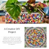 Yuvori 0.5kg Square Crystal Mosaic Tiles 1cm DIY for Bathroom,