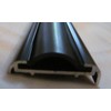 LPC Black RV Capmer Trailer Vinyl 7/8" x 100' Flat