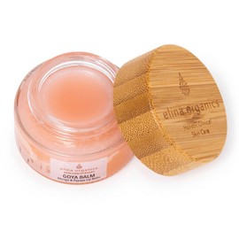 Elina Organics Goya Balm, 0.5oz – Soothing Botanical Face & Body Balm with Castor Oil, Mango, Papaya & Orange – Handcrafted Natural Skin Nourishment for Redness and Sensitivity