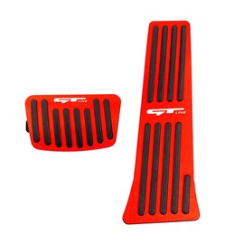 TDOFYH Aluminum Alloy Pedals Cover for K 5 2020 2021 2022 2023 2024 2025 Non-Slip Auto No Drilling Aluminum Brake and Accelerator Pedal Covers 2PCS(RED)