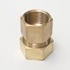 LTWFITTING Brass 7/8-Inch OD x 3/4-Inch Female NPT Compression Connector
