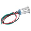 4 Sets PreWired Round LEDs Waterproof Metal 2Color Indicator Common