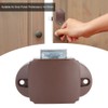 Boat Cabinet Drawer Push Lock Zinc Alloy Handle Button Lock