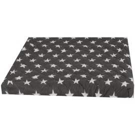 Bestlivings Washing Machine Cover (Stars Anthracite) 60 x 60 cm with Elastic Band, Dryer Cover Washing Machine Cover in Various Colours