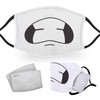 Teeth Grit - Reusable Adult Face Masks - 2 Filters