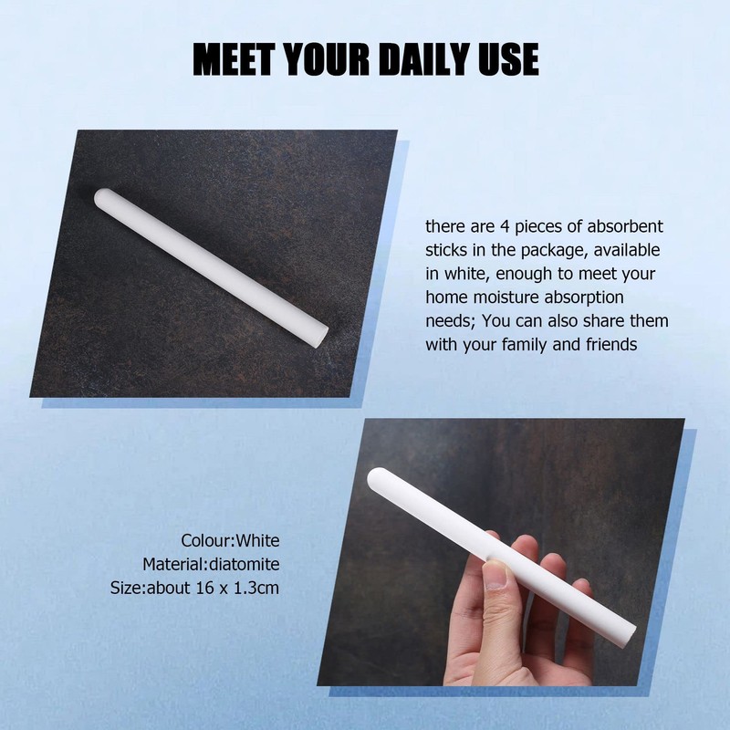 Dropfree Diatomaceous Earth Drying Stick, Moisture Absorbing Rod, Clean Water