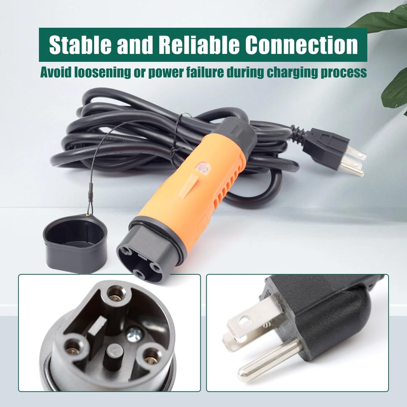 Y-30 Charging Power Cord Replacement for Coleman Icon DR48V dv48v