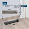 Fits 2x14 and 14x2 Duct Opening | Floor Register with