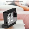 Digital Alarm Clock Dual Display Adjustable Brightness Large Display LED