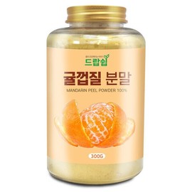 드랍쉽 귤껍질 분말(국산) 300g(통) 진피 Dropship Tangerine Peel Powder (Domestic) 300g (Container) Dried Tangerine Peel