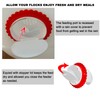 ZLMDK Rainproof Chicken Feeder and Chicken Waterer Set (13 Gallon/60