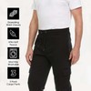 3 Pack: Men's Fleece Cargo Jogger Active Athletic Sweatpants with
