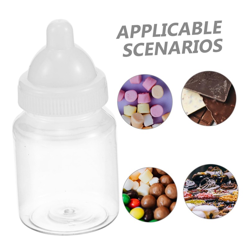 VANZACK 12 Pezzi Scatole Di Caramelle Trasparente Forma Per Baby