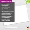 Desk Mat for Children and Adults - Desk Mat White