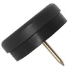 Adsamm® 4 x Plastic Gliders with Buffer and Nail /