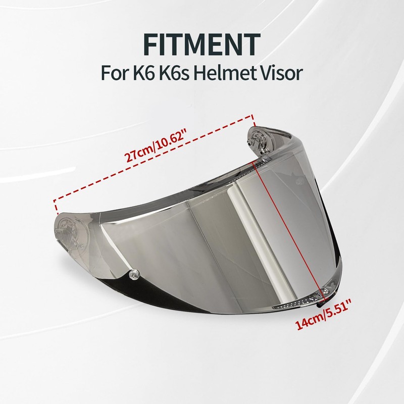 psler Helmet Visor for K6 K6s - K6 K6 s