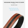 CHAOREN Ratchet Belt Replacement Strap 1 3/8”, Leather Belt Strap