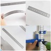 3 Stainless Steel Rulers, Rulers, 10, 20, 30 cm (4,