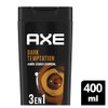 AXE Dark Temptation Jabón Líquido Corporal Body Wash 400ML
