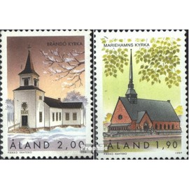 Finland - Aland 119,133 (complete.issue.) unmounted mint/never hinged ** MNH 1996/97 Churches (Stamps for collectors) Christianity