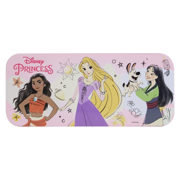 Princess Enchanting Destinations Lip & Face Tin- Makeup Kit- Colourful makeup tin- Toys and Gift for Kids