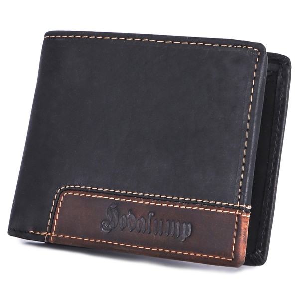 Hodalump Genuine Leather Men's Wallet in Gift Box with RFID