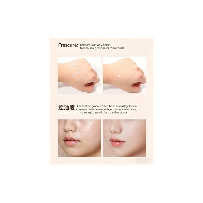 Base Correctora Lameila, Impermeable Y Duradera, 30 G