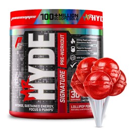 PROSUPPS Mr. Hyde Signature Series Pre-Workout Energy Drink â Intense Sustained Energy, Focus & Pumps with Beta Alanine, Creatine, Nitrosigine & TeaCrine (60 Servings Lollipop Punch)
