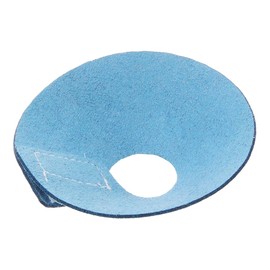 VANZACK Bird Cone Collar Adjustable Bird Parrot Tapered Collar Parrot Recovery Cones Neck Quaker Leather Bird Neck Protector Parrot Feather Protection Collar Sky-Blue