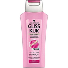 'Liquid Silk Gloss 3 x Gliss Kur Shampoo for Dull, Lifeless Hair – 250 ml