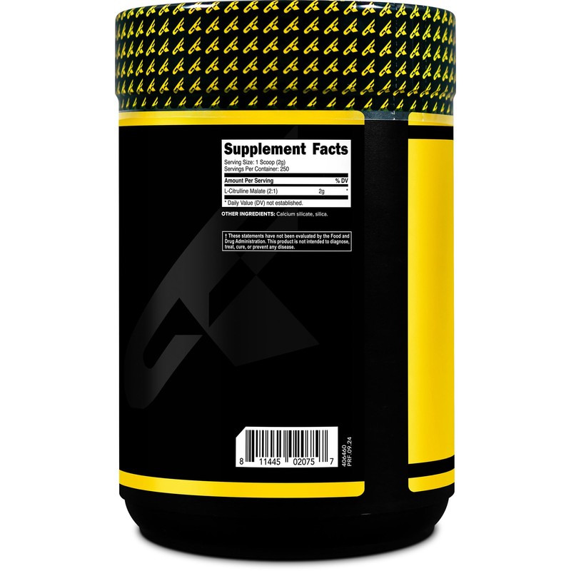 PrimaForce L-Citrulline Malate Powder, Unflavored, 500 Grams - Vegan, Non-GMO