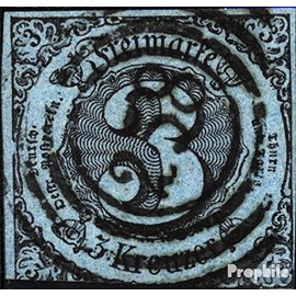 Thurn and Taxis 12b splendor fine used/cancelled 1853 Paragraph (Stamps for collectors)