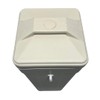 11x11x38 Square Brine Tank for Water Softener with Brine Safety