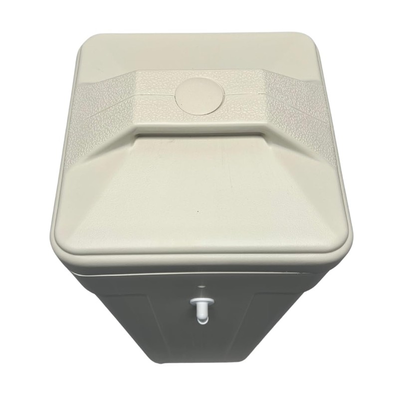 11x11x38 Square Brine Tank for Water Softener with Brine Safety