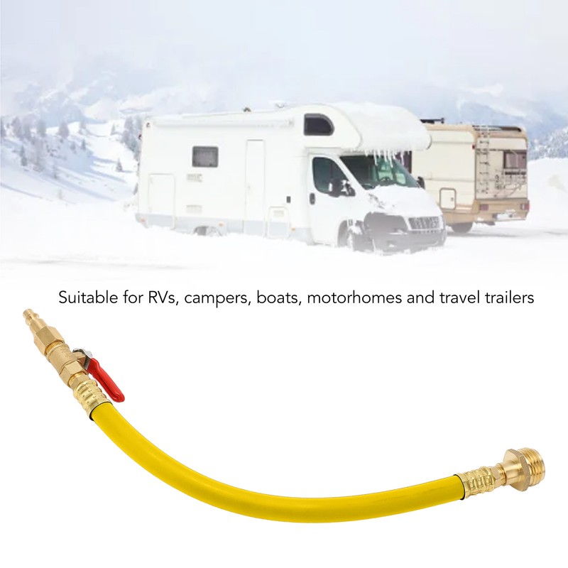 RV Winterizing Kit with Quick Connect Plug and Shut Off