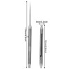 Portable Titanium Alloy Telescopic Toothpick Case Holder for Camping Hiking