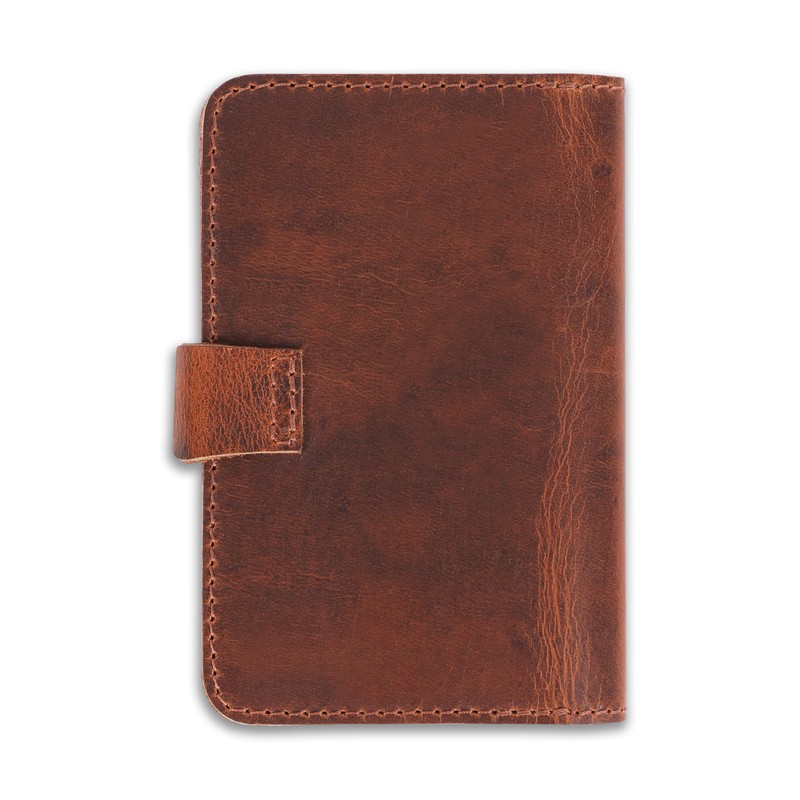 TheAntiq Refillable Tan Field Journal Diary Cover with Pen Loop