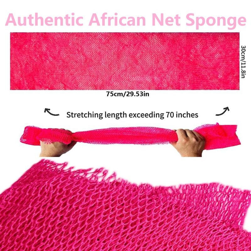 African Exfoliating Net Sponge, Ethically Sourced from Nigeria Bath Sponge,