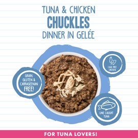 Weruva Best Feline Friend (B.F.F.) Tuna & Tilapia Twosome with Tuna & Tilapia in Aspic Cat Food, 5.5oz Can (Pack of 24)