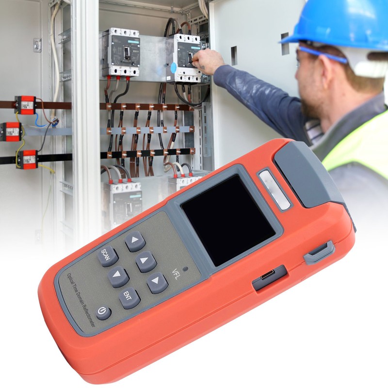 OTDR Fiber Optic Tester Handheld Mini Single Mode Optical Time