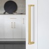 BUKOBYHE 10 Pack 10 Inch(254mm) Brushed Gold Kitchen Cabinet Handles