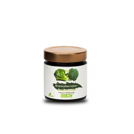 Broccoli Sprouts - Minimum 35 mg Sulforaphane per Daily Dose (Laboratory Tested) | Gently Dried and Ground | for 21 Days | 85 g Content | No Extracts, Additives or Insects | ernährungsgarage