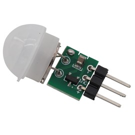 Heevhas 5PCS AM312 Mini Pyroelectric PIR Human Sensor Module DC 2.7V to 12V PIR Infrared IR Sensor Body Manual Motion Infrared IR Detector Module