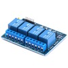 Yizhet 5V 4 Channel Relay Module (2 Pieces) Relay Shield