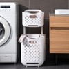 Collapsible Laundry Basket Portable Foldable Laundry Hamper Clothes Storage Organizer