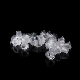 Disposable Tattoo Ink Cups-Small 1000pcs Plastic Disposable Tattoo Ink Cups For Tattoo Permanent Makeup Container Cap Tattoo Accessory,Tattoo Ink,Tattoo Supplies,Tattoo Kits (9mm—1000pcs)